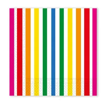 Színes Bright Colors szalvéta 20 db-os 33x33 cm FSC