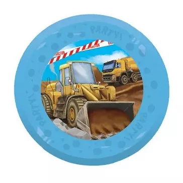   Építkezés Grabber micro prémium műanyag lapostányér 4 db-os szett 21 cm