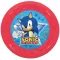 Sonic a sündisznó Sega micro prémium műanyag lapostányér 4 db-os szett 21 cm