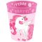 Unikornis Rainbow Colors micro prémium műanyag pohár szett 4 db-os 250 ml