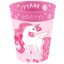 Unikornis Rainbow Colors micro prémium műanyag pohár szett 4 db-os 250 ml