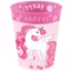 Unikornis Rainbow Colors micro prémium műanyag pohár szett 4 db-os 250 ml