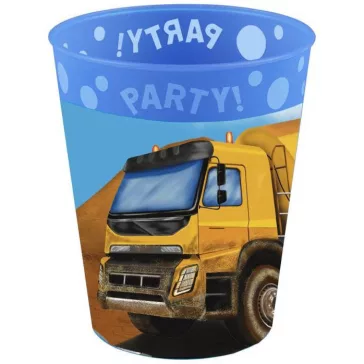   Építkezés Grabber micro prémium műanyag pohár szett 4 db-os 250 ml