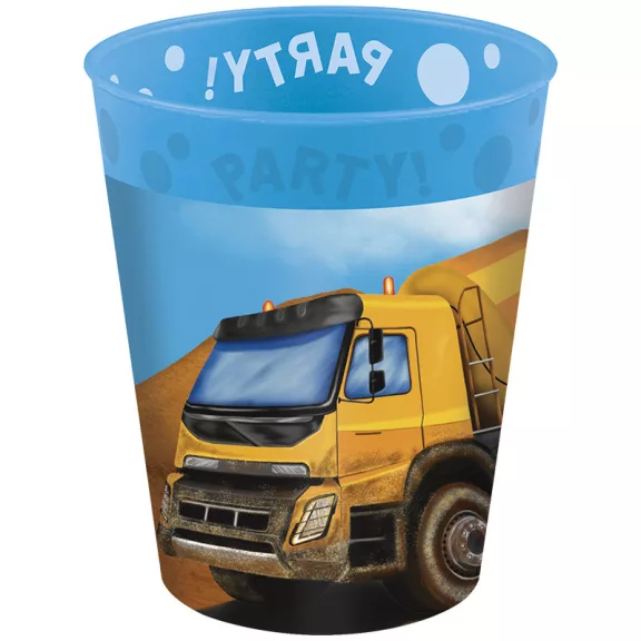 Építkezés Grabber micro prémium műanyag pohár szett 4 db-os 250 ml