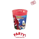 Sonic a sündisznó Sega micro prémium műanyag pohár szett 4 db-os 250 ml