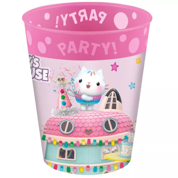 Gabi babaháza Friends micro prémium műanyag pohár szett 4 db-os 250 ml