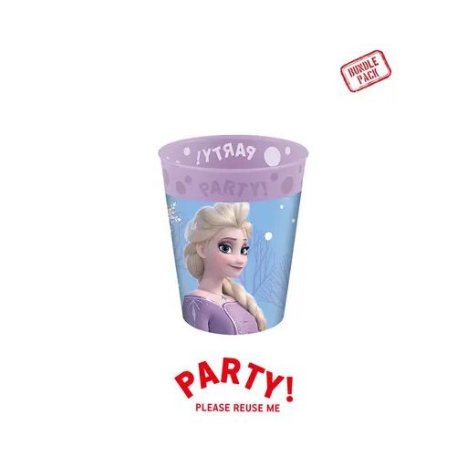 Disney Jégvarázs Wind micro prémium műanyag pohár szett 4 db-os 250 ml