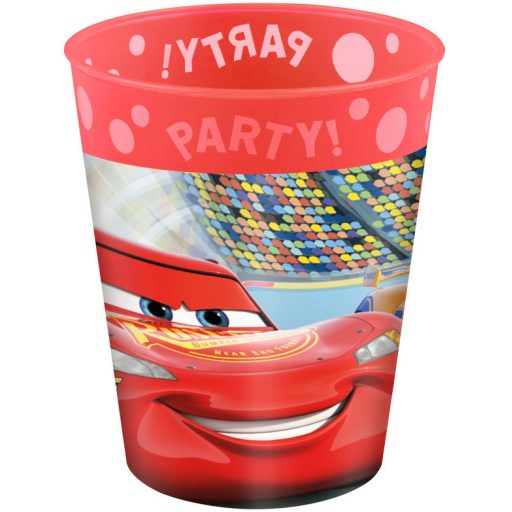 Disney Verdák Arena Race micro prémium műanyag pohár szett 4 db-os 250 ml