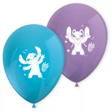   Disney Lilo és Stitch, A csillagkutya Angel léggömb, lufi 8 db-os