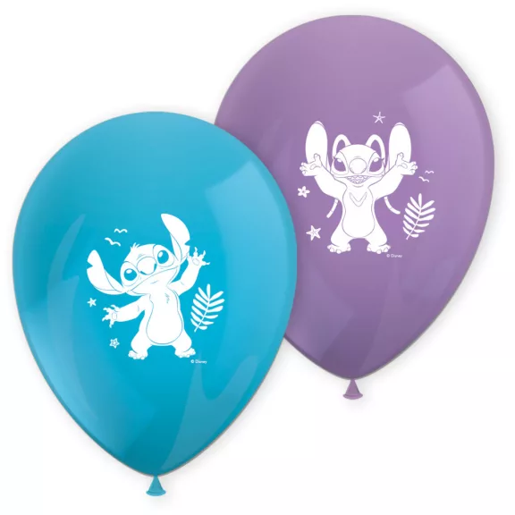 Disney Lilo és Stitch, A csillagkutya Angel léggömb, lufi 8 db-os Disney Lilo és Stitch, A csillagkutya Angel léggömb, lufi 8 db-os