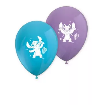  Disney Lilo és Stitch, A csillagkutya Angel léggömb, lufi 8 db-os