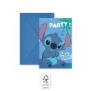 Disney Lilo és Stitch, A csillagkutya Angel party meghívó 6 db-os FSC Disney Lilo és Stitch, A csillagkutya Angel party meghívó 6 db-os FSC