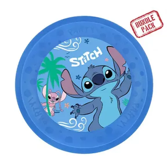 Disney Lilo és Stitch, A csillagkutya Angel micro prémium műanyag lapostányér 4 db-os szett 21 cm Disney Lilo és Stitch, A csillagkutya Angel micro prémium műanyag lapostányér 4 db-os szett 21 cm