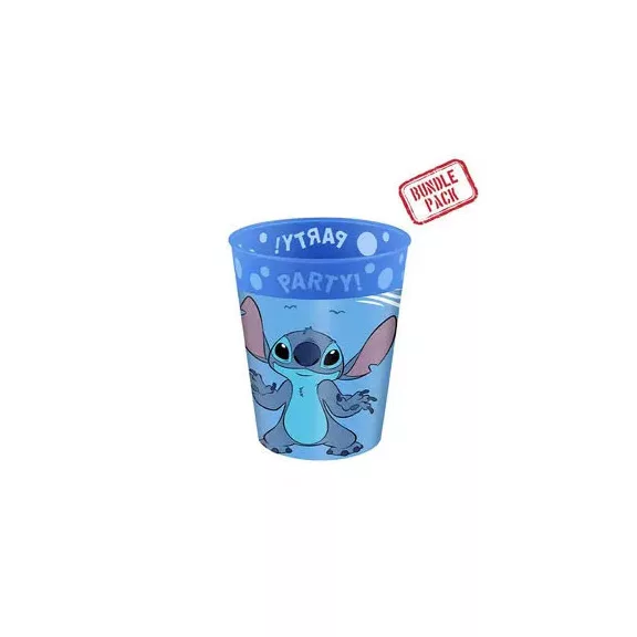 Disney Lilo és Stitch, A csillagkutya Angel micro prémium műanyag pohár szett 4 db-os 250 ml Disney Lilo és Stitch, A csillagkutya Angel micro prémium műanyag pohár szett 4 db-os 250 ml