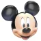 Disney Mickey Face fólia lufi 73x79 cm