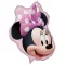 Disney Minnie Face fólia lufi 70x78 cm