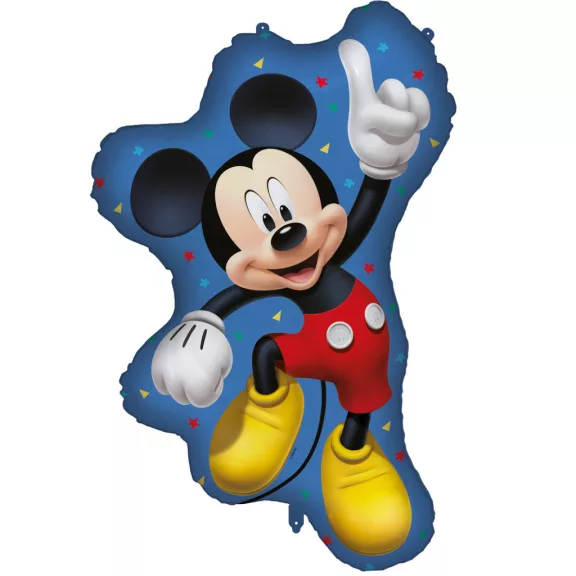 Disney Mickey Shaped fólia lufi 97x60 cm Disney Mickey Shaped fólia lufi 97x60 cm