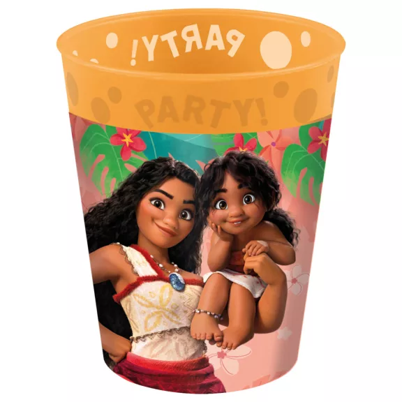 Disney Vaiana Sailing Spirit micro prémium műanyag pohár szett 4 db-os 250 ml Disney Vaiana Sailing Spirit micro prémium műanyag pohár szett 4 db-os 250 ml