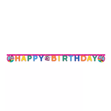 Disney Minnie Makes Me Smile Happy Birthday felirat FSC 2 m