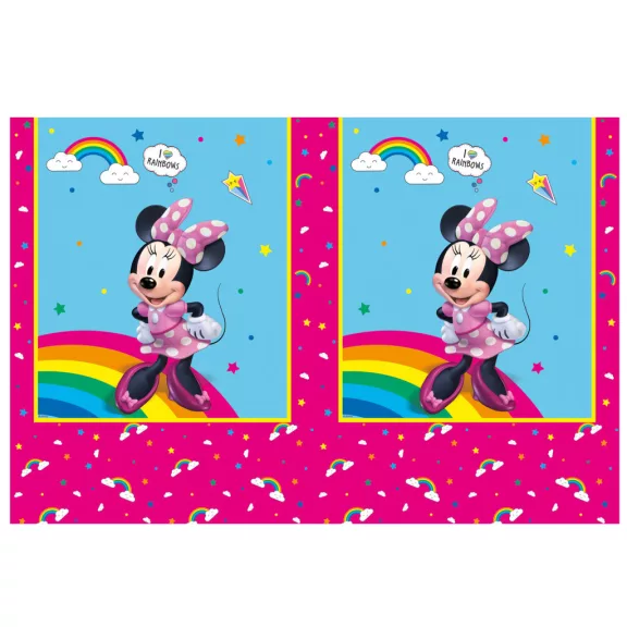 Disney Minnie Makes Me Smile műanyag asztalterítő 120x180 cm Disney Minnie Makes Me Smile műanyag asztalterítő 120x180 cm