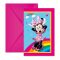 Disney Minnie Makes Me Smile party meghívó 6 db-os FSC