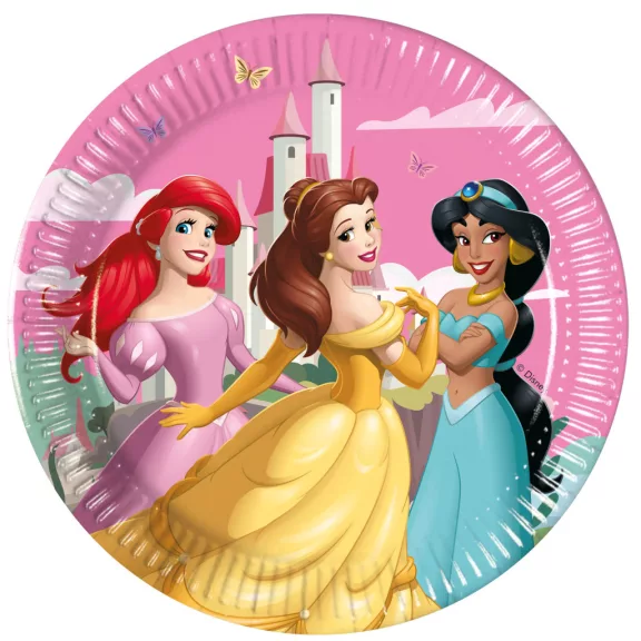 Disney Hercegnők Create Your World papírtányér 8 db-os 20 cm FSC Disney Hercegnők Create Your World papírtányér 8 db-os 20 cm FSC