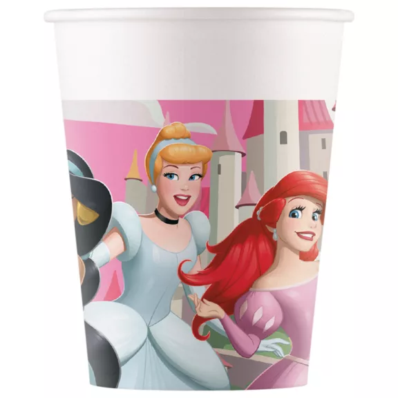 Disney Hercegnők Create Your World papír pohár 8 db-os 200 ml FSC Disney Hercegnők Create Your World papír pohár 8 db-os 200 ml FSC