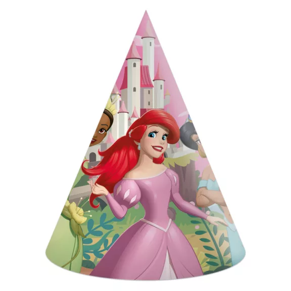 Disney Hercegnők Create Your World parti kalap, csákó 6 db-os FSC Disney Hercegnők Create Your World parti kalap, csákó 6 db-os FSC