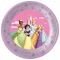 Disney Hercegnők Create Your World micro prémium műanyag lapostányér 4 db-os szett 21 cm