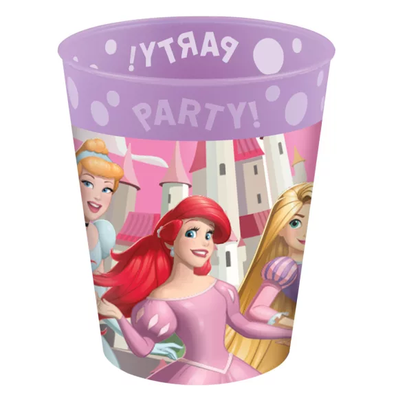 Disney Hercegnők Create Your World micro prémium műanyag pohár szett 4 db-os 250 ml Disney Hercegnők Create Your World micro prémium műanyag pohár szett 4 db-os 250 ml