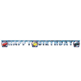   Disney Verdák Victory Is Mine Happy Birthday felirat FSC 2 m