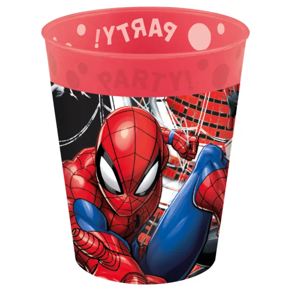 Pókember World of Webs micro prémium műanyag pohár szett 4 db-os 250 ml Pókember World of Webs micro prémium műanyag pohár szett 4 db-os 250 ml