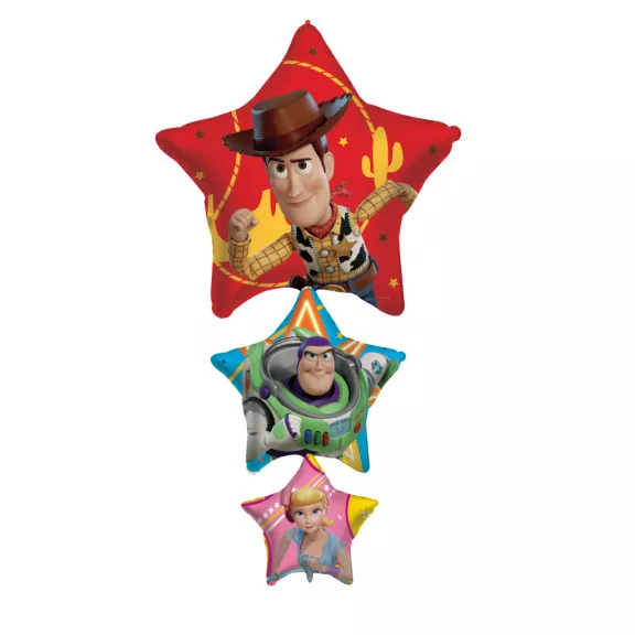 Disney Játékháború Stars fólia lufi 64x119 cm Disney Játékháború Stars fólia lufi 64x119 cm