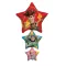 Disney Játékháború Stars fólia lufi 64x119 cm