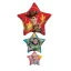 Disney Játékháború Stars fólia lufi 64x119 cm