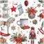 Karácsony Decorations szalvéta 20 db-os 33x33 cm FSC