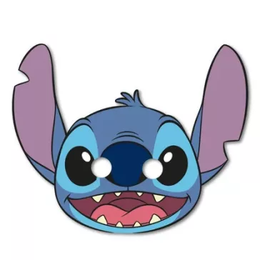  Disney Lilo és Stitch, A csillagkutya Smile maszk, álarc 6 db-os