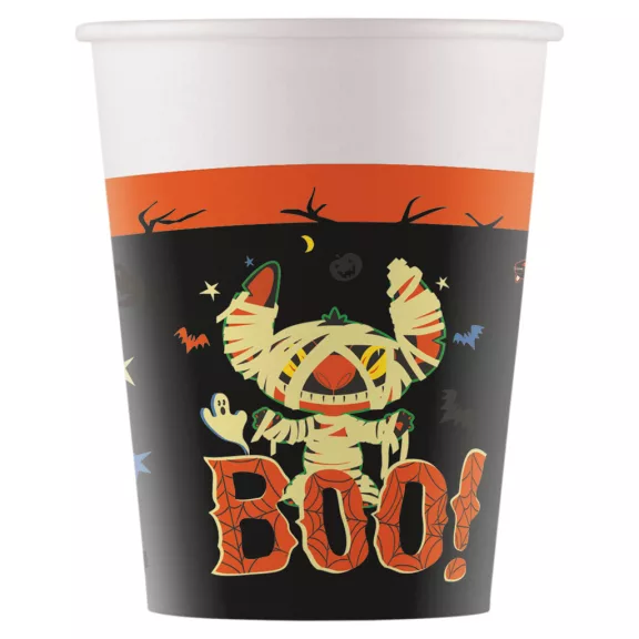 Disney Lilo és Stitch, A csillagkutya Halloween papír pohár 8 db-os 200 ml FSC Disney Lilo és Stitch, A csillagkutya Halloween papír pohár 8 db-os 200 ml FSC