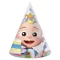 CoComelon Birthday parti kalap, csákó 6 db-os FSC