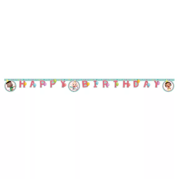 CoComelon Birthday felirat 200 cm FSC CoComelon Birthday felirat 200 cm FSC