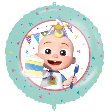 Cocomelon Birthday fólia lufi 46 cm
