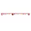 Mása és a medve Sweet Heart Happy Birthday felirat 200 cm FSC