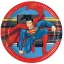 Superman Krypton papírtányér 8 db-os 23 cm FSC