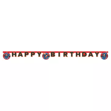 Superman Krypton Happy Birthday felirat 200 cm FSC