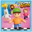 Stumble Guys Chaos Runner szalvéta 20 db-os 33x33 cm FSC