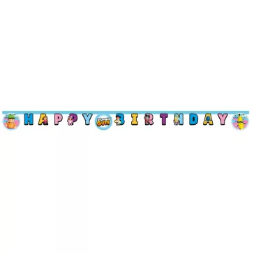 Stumble Guys Chaos Runner Happy Birthday felirat 200 cm FSC