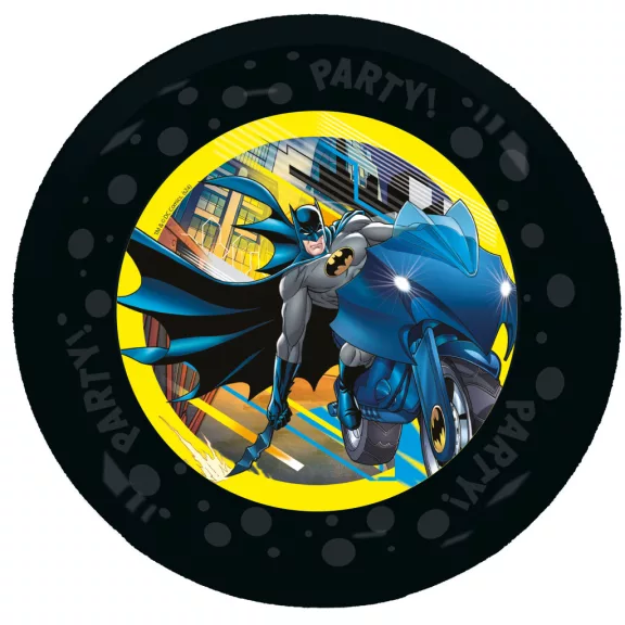 Batman Rogue Rage micro prémium műanyag lapostányér 4 db-os szett 21 cm Batman Rogue Rage micro prémium műanyag lapostányér 4 db-os szett 21 cm