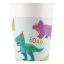 Dinoszaurusz Party papír pohár 8 db-os 200 ml FSC