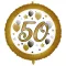 Happy Birthday 50 Milestone fólia lufi 46 cm