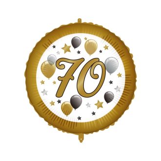 Happy Birthday 70 Milestone fólia lufi 46 cm